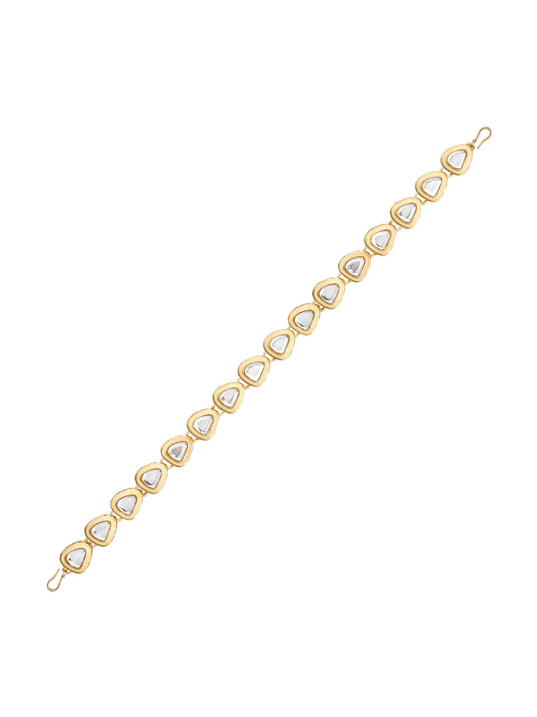 Gold Plated Kundan Meenakari Matha Pati