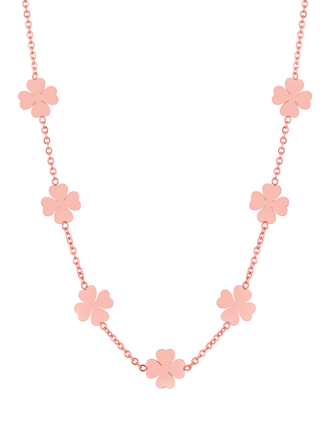 Rose Gold Handcrafted Chain With Lobster Claw Clasp.