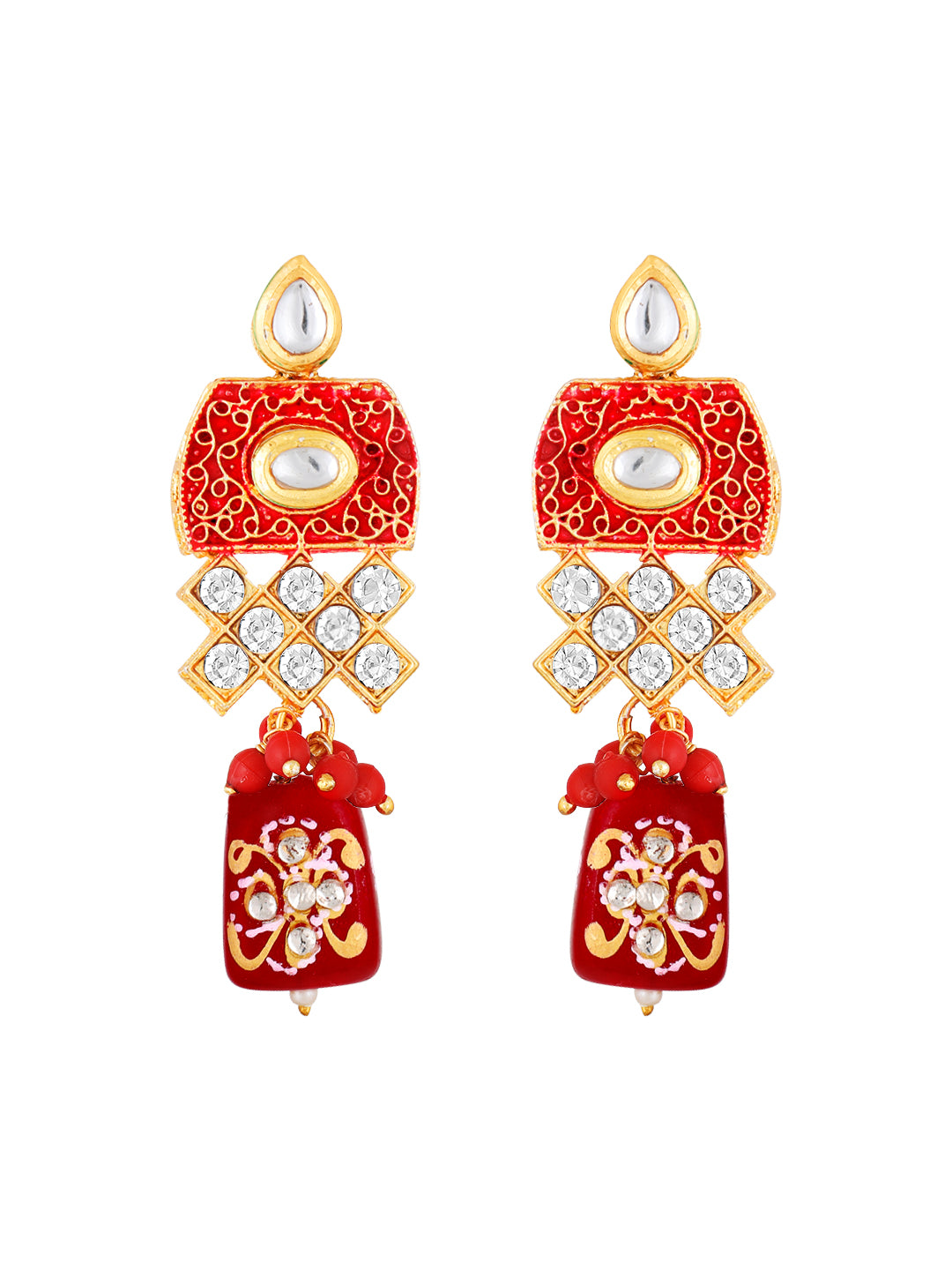 Vibrant Meenakari Choker Set