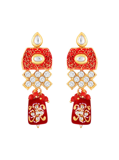 Vibrant Meenakari Choker Set