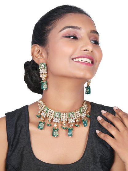 Meenakari Elegance Choker Set