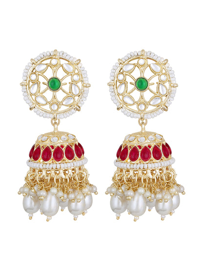 Ethereal Meenakari Long Jewellery Set