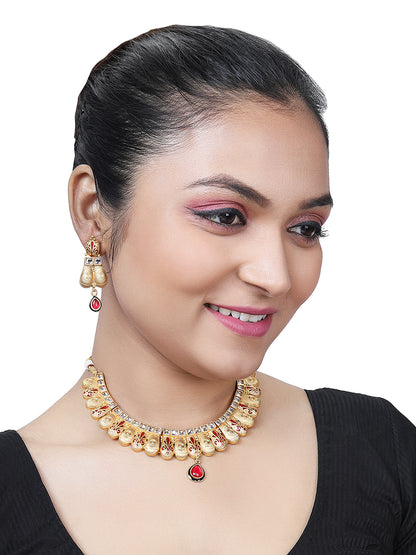 Timeless Meenakari Choker Set