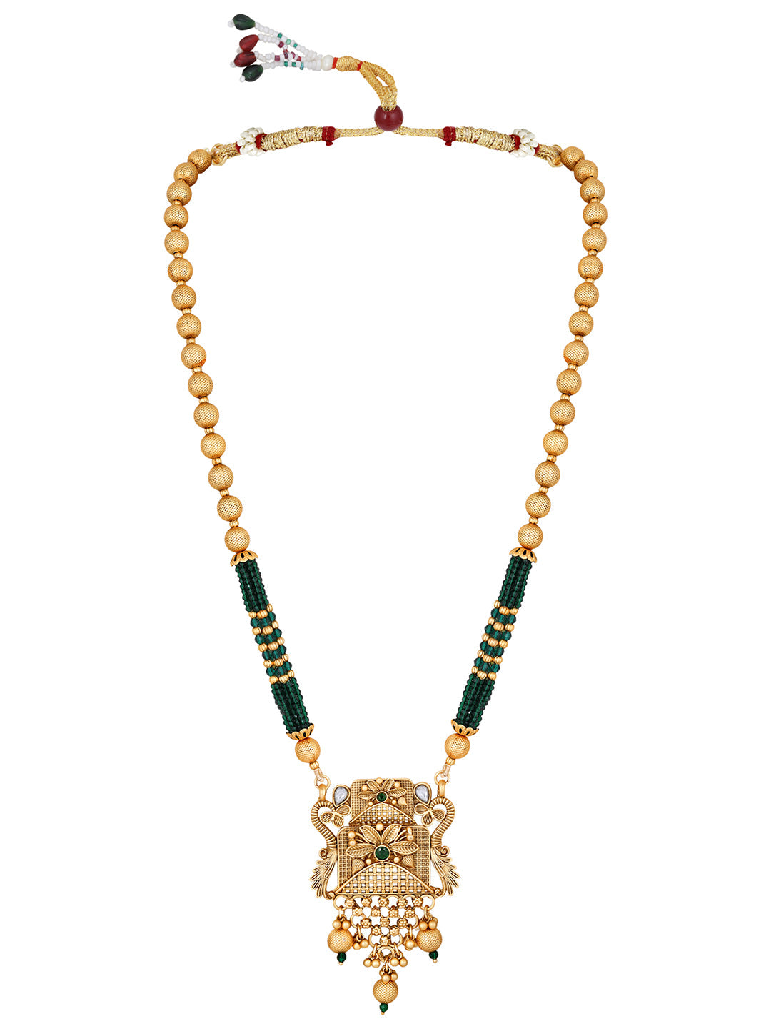 Rhodium Plated  Silver And Black Handcrafted Link Chain