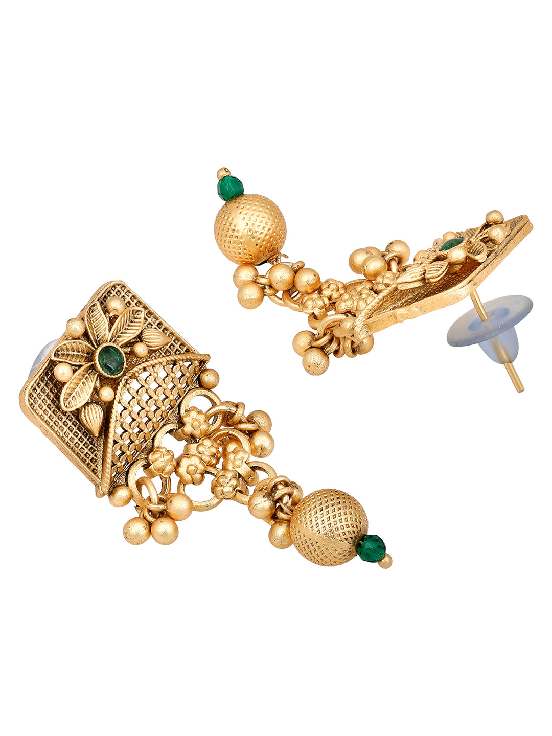 Gold Toned Long Necklace set