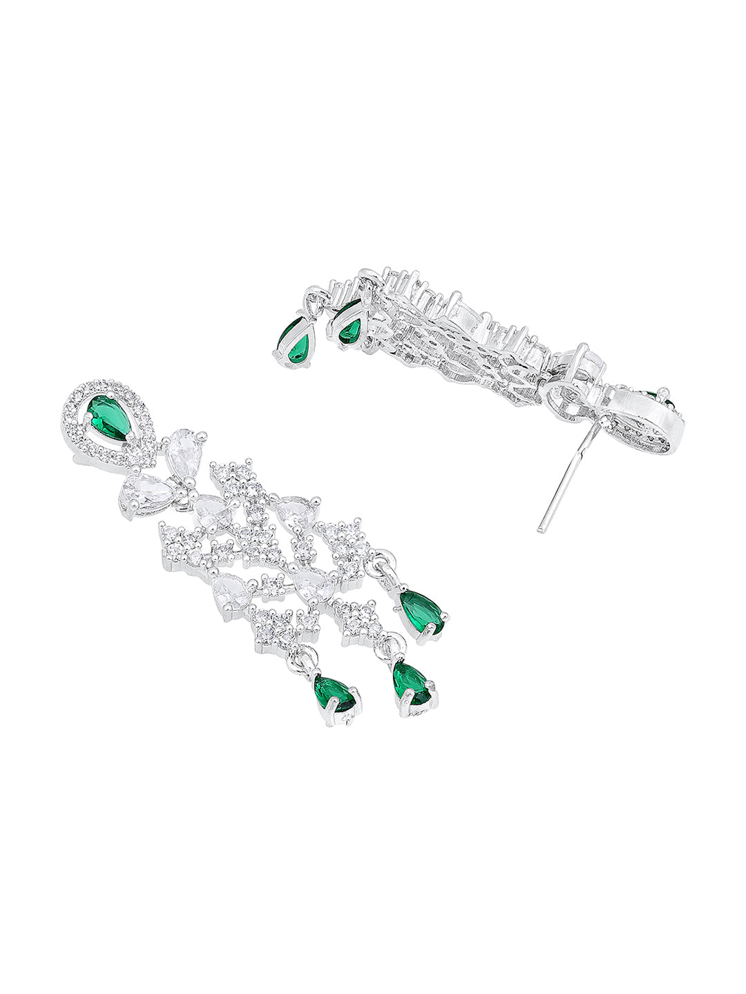 Emerald Elegance CZ Set