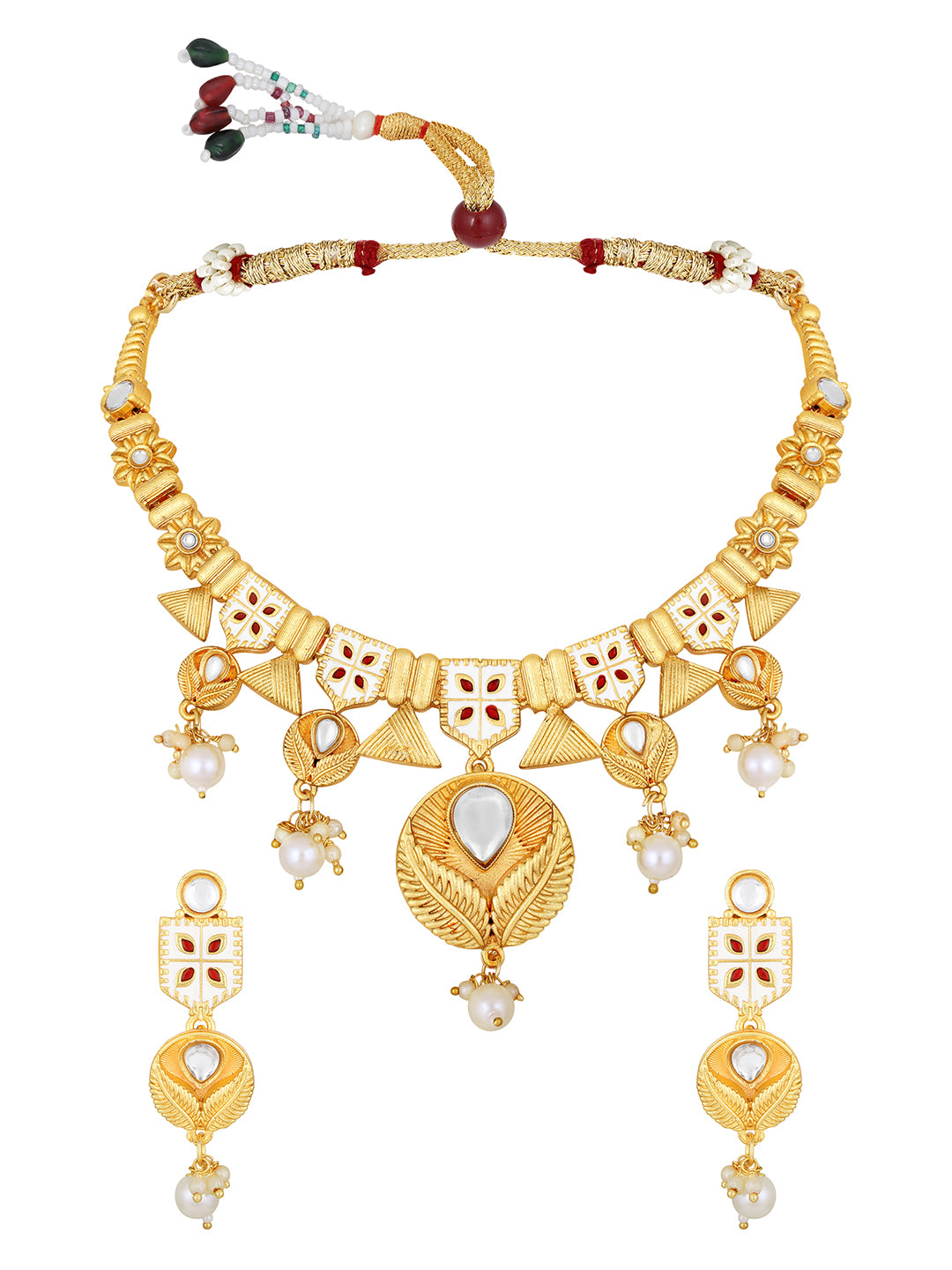 Timeless Meenakari Choker Set