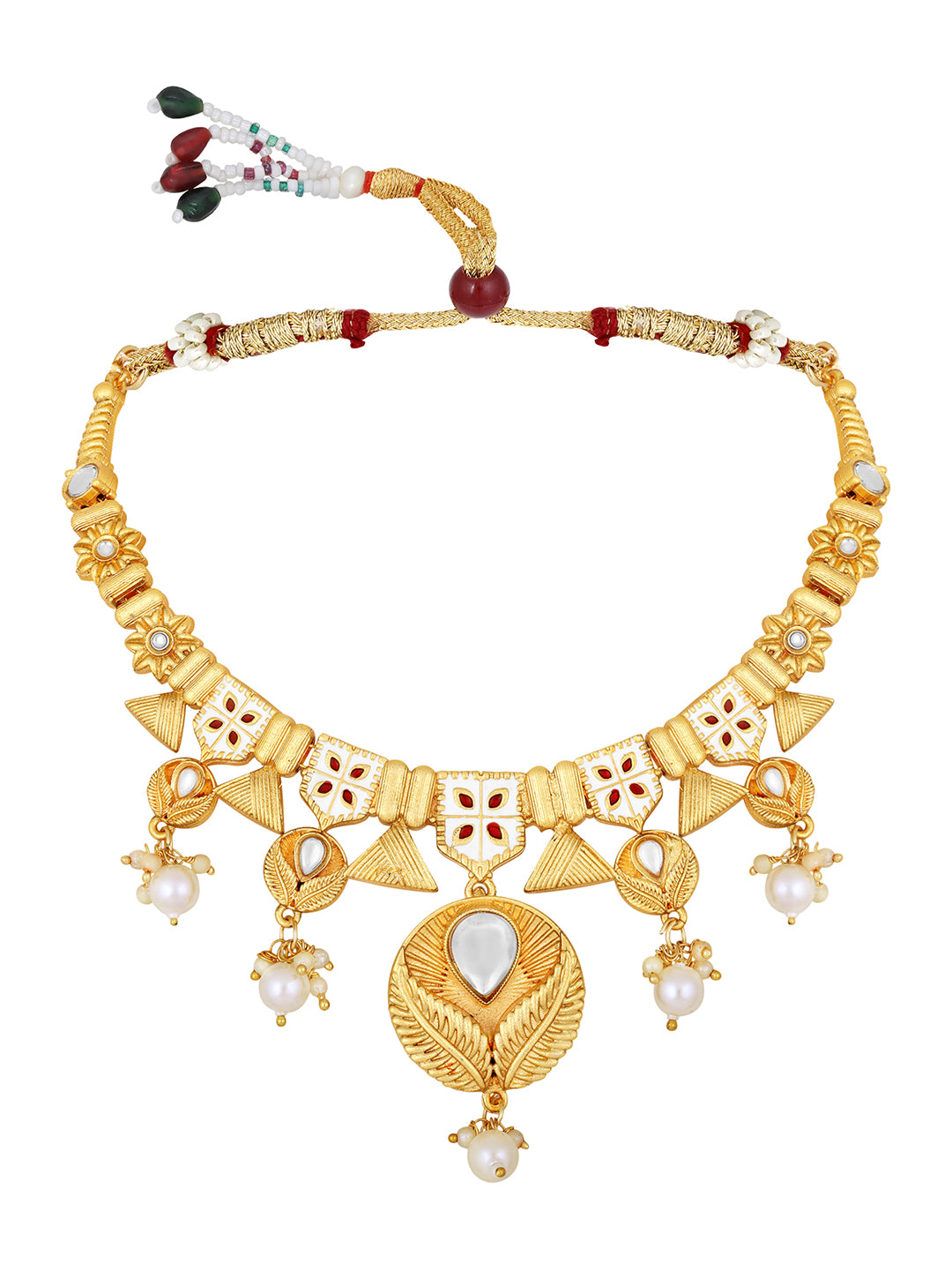 Timeless Meenakari Choker Set