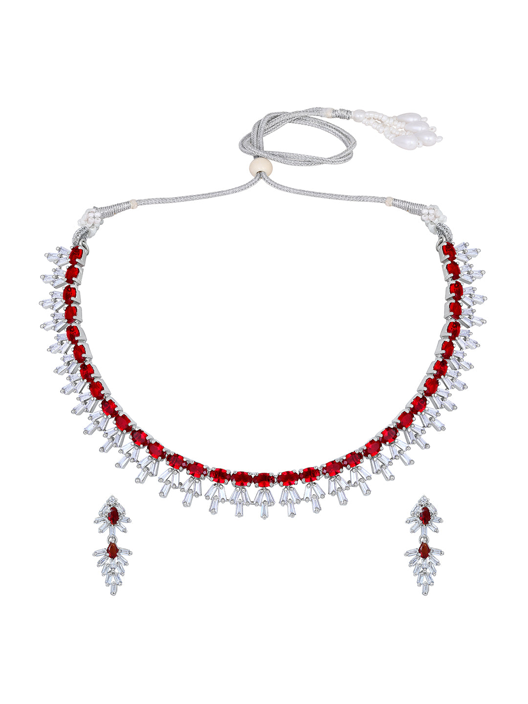 Ruby Radiance Choker Set