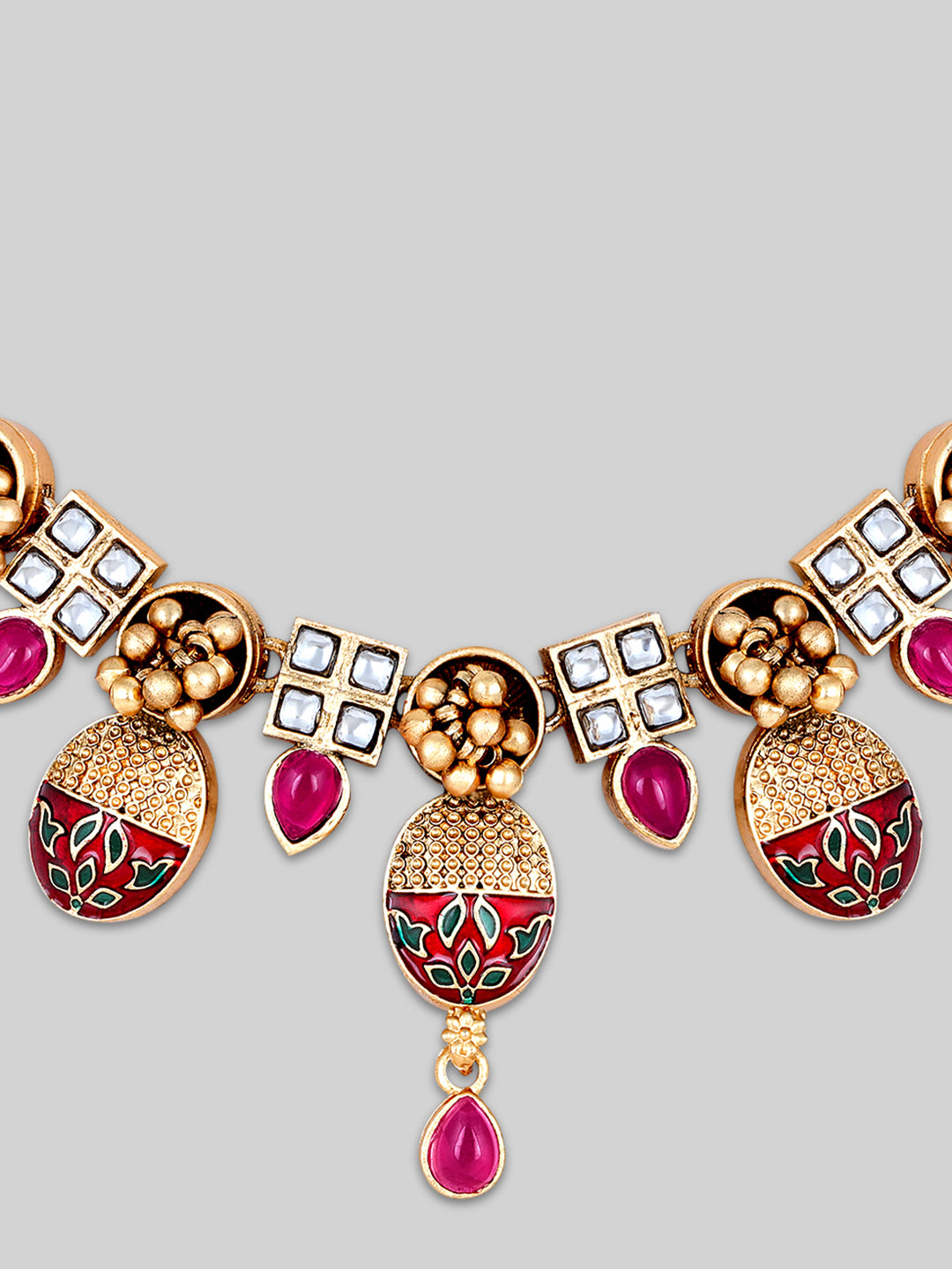 Radiant Meenakari Choker Set