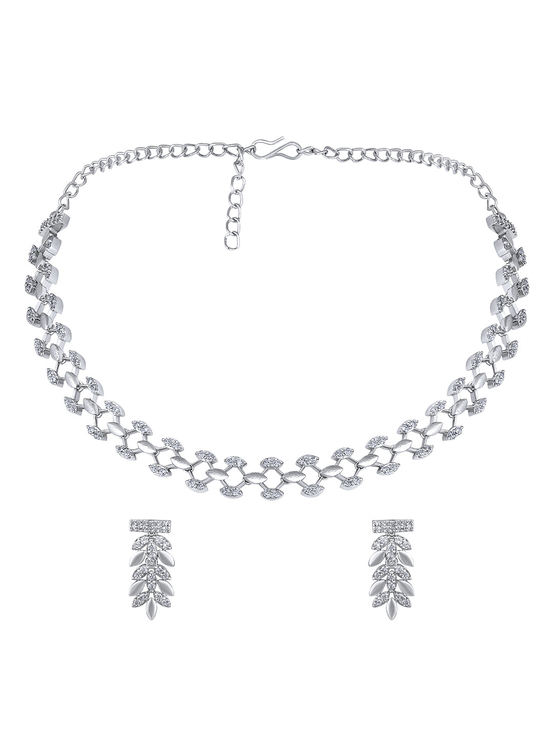 Rhodium Plated Silver