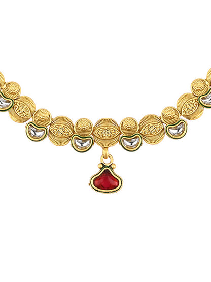 Majestic Kundan Elegance Set