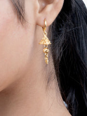 Stunning Gold Plated Earring For Woman & Girls