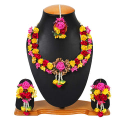 Lavish Floral Jewellery Set for women