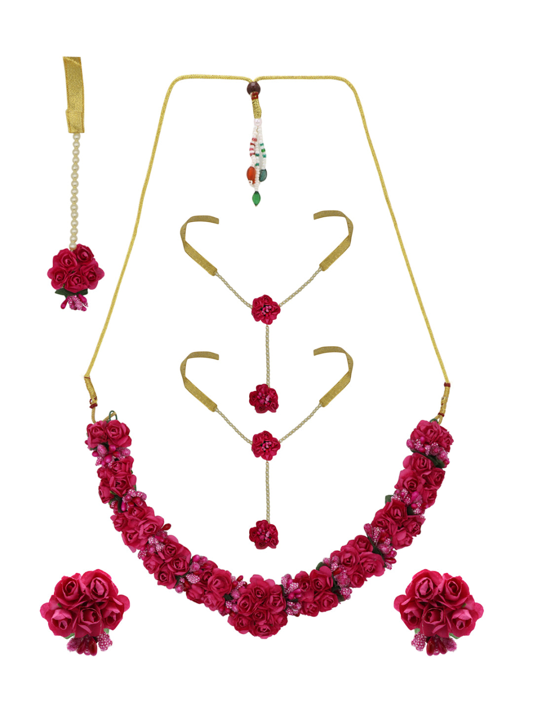 Lavish Floral Jewellery Set for women